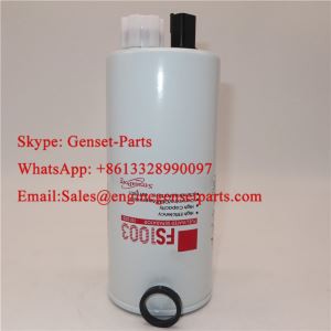 Fleetguard FS1003 Cross viittaus Cummins 3406889 Donaldson P551103 polttoaineen vedenerotin käyttää Cummins linja moottori