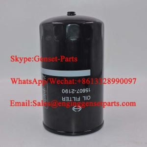 Kaksoisvirtausöljyinen öljysuodatin S15607-2190, S156072190